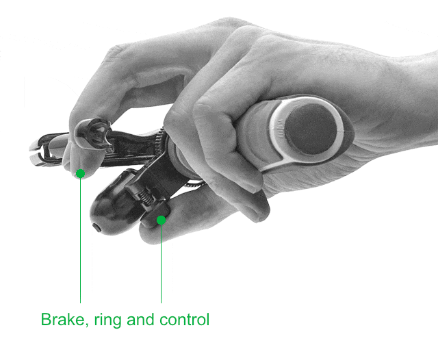 Get the safest and best bike bell Trigger Bell The safest bike bell